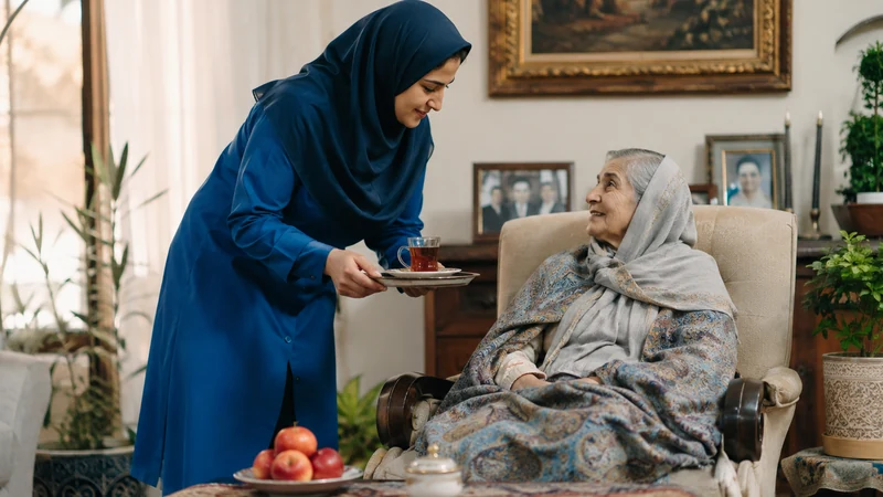 در مراقبت از سالمند، برنامه‌ی آرام و قابل پیش‌بینی، تنش روزمره را کمتر می‌کند.